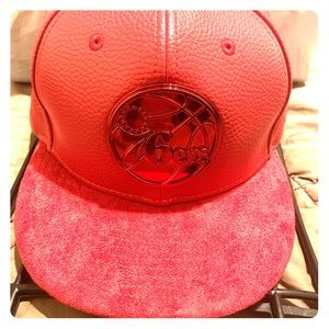 New 76ers New Era Snap Back Red